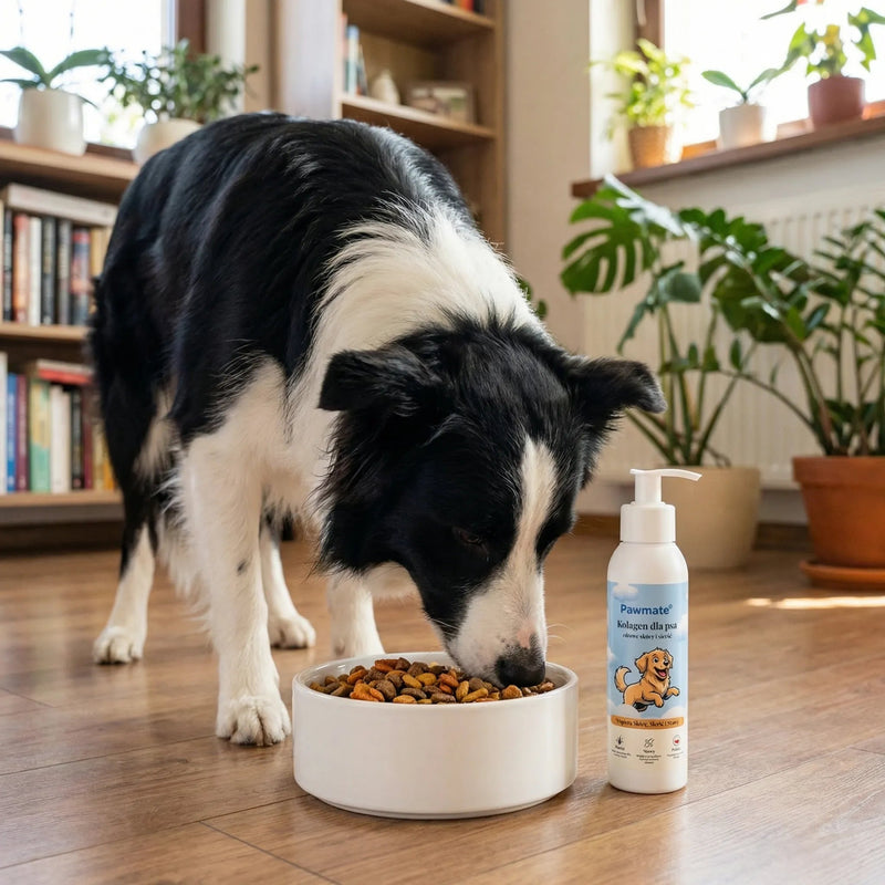 Pawmate Colagen pentru câini - flaconul produsului
